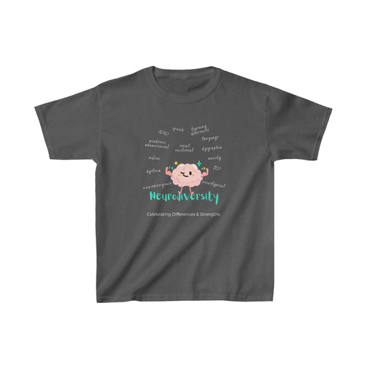 Celebrating Neurodiversity, Kids Heavy Cotton Tee