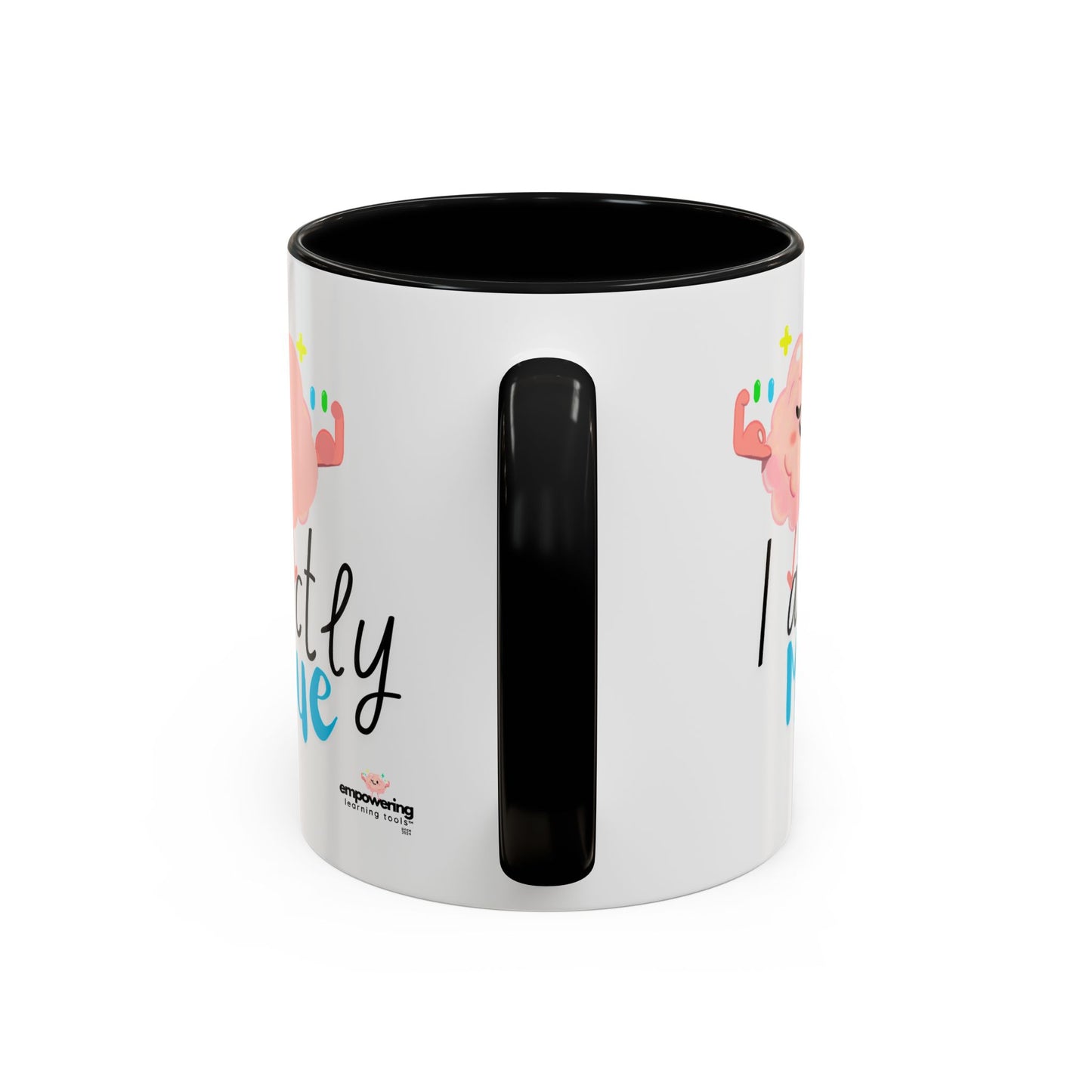 Perfectly Unique Accent Coffee Mug – 11 & 15oz – Fun Gift for Brainy Friends