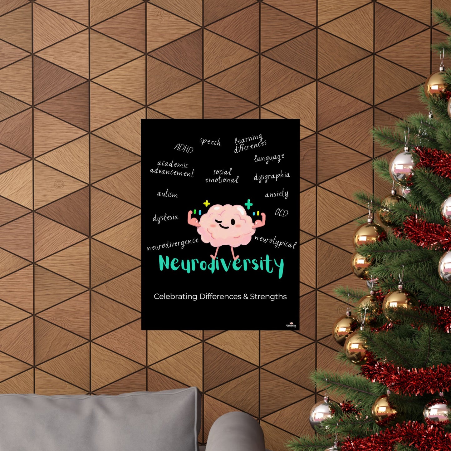 Neurodiversity poster, Celebrating Differences