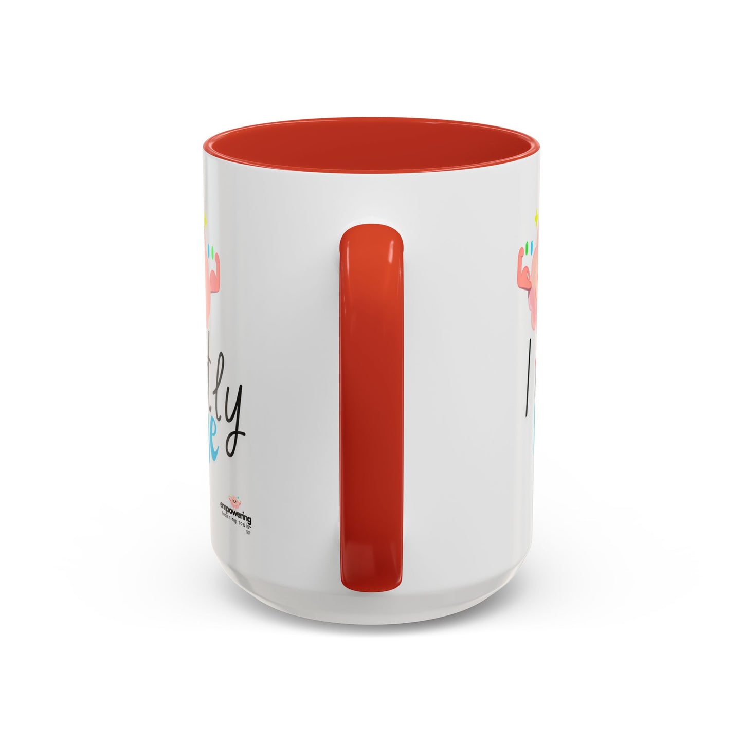 Perfectly Unique Accent Coffee Mug – 11 & 15oz – Fun Gift for Brainy Friends